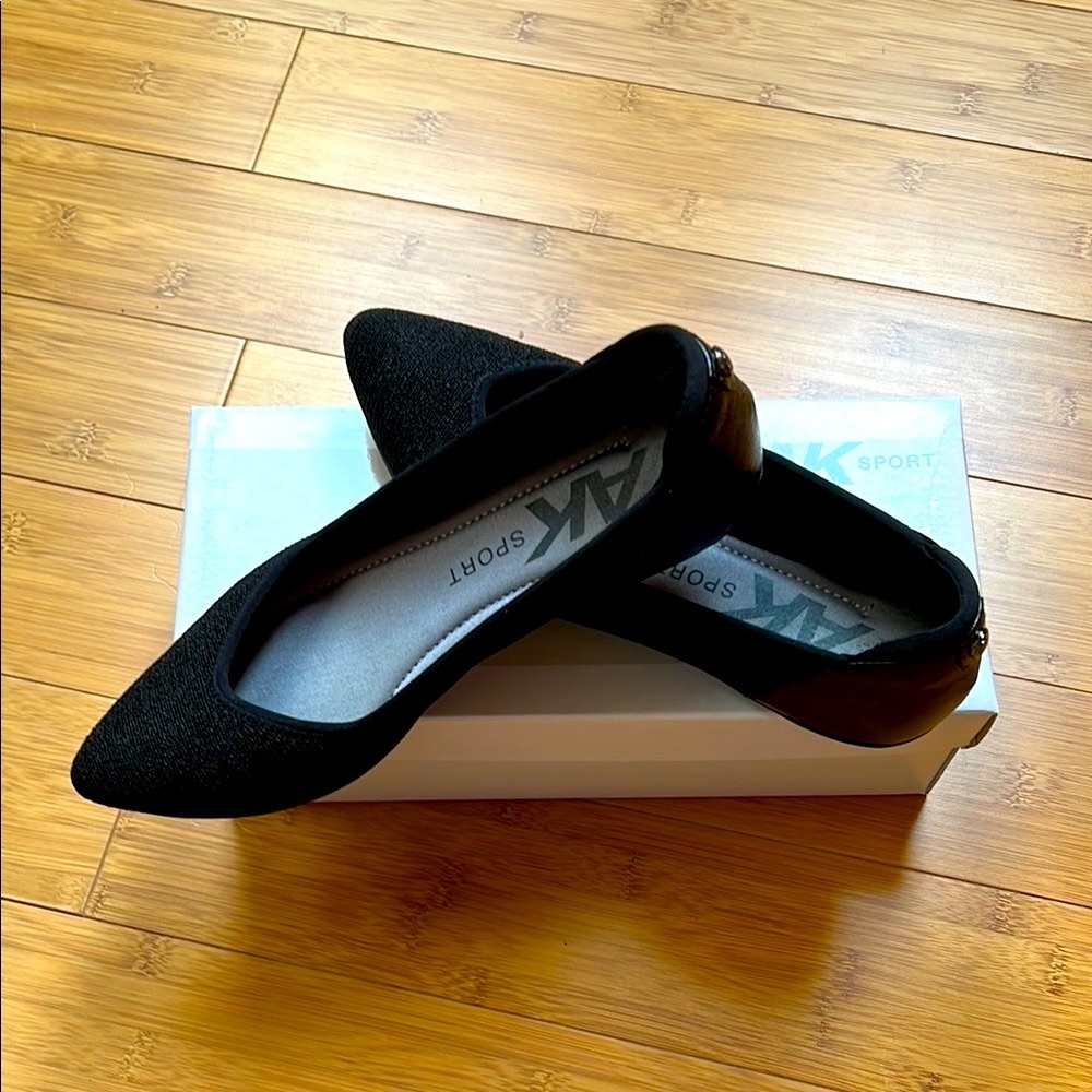Anne Klein Sport Black Women's Flats